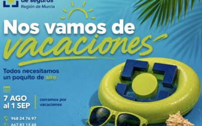 Nos vamos de vacaciones del 7 de agosto al 1 de septiembre
